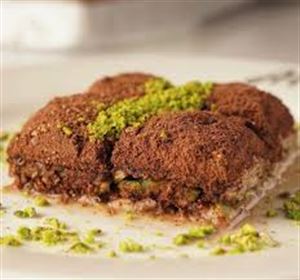 Resim Soğuk baklava pors.